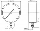 МПТИ-У2 (0-1000...1600 кгс/см2) кл. точн. 1,0%-корр "0"  - pp-66.ru